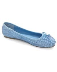 Kenneth Cole - Elstree Mesh Ballet Flat - Lyst