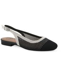White Mountain - Bonie Slingback Flat - Lyst