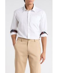 Barbour - Lyle Tailored Fit Stretch Cotton Button-Up Shirt - Lyst