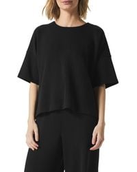 Splendid - X @Cellajaneblog Oversize Rib Scuba Knit T-Shirt - Lyst