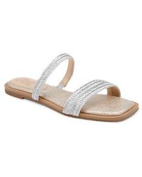 Badgley Mischka - Helena Slide Sandal - Lyst