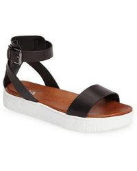 MIA - Platform Strappy Sandals - Lyst
