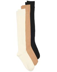 Nordstrom Rack - 3-Pack Rib Knee High Socks - Lyst