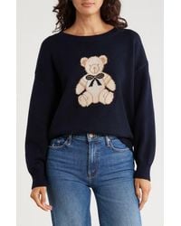 Blu Pepper - Teddy Bear Pullover Sweater - Lyst