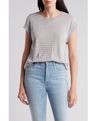 Thread & Supply - Louise Stripe Knit T-shirt - Lyst