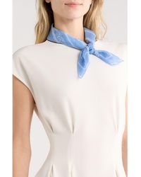 Givenchy - Logo Silk Square Scarf - Lyst