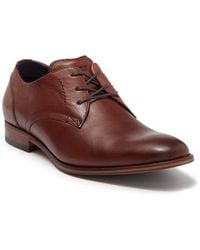 Florsheim - Fermo Plain Toe Leather Derby - Lyst