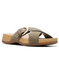 Clarks - Reileigh May Slide Sandal - Lyst