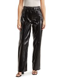 Blank NYC - Faux Leather Pull-on Pants - Lyst