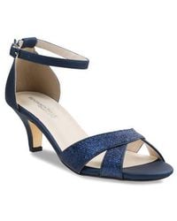 Touch Ups - Clementine Kitten Heel Ankle Strap Sandal - Lyst