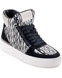 DKNY - High Top Sneaker - Lyst