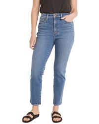 Madewell - Curvy High Waist Ankle Stovepipe Jeans - Lyst