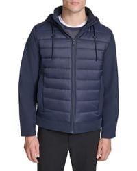 Kenneth Cole - Quilted Zip-Up Jacket - Lyst