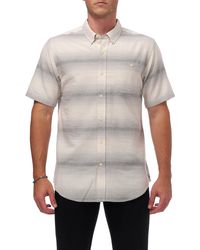 Ezekiel - Deck Short Sleeve Cotton Button-up Shirt - Lyst