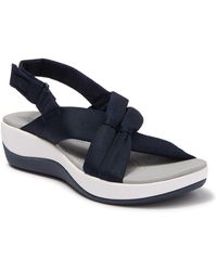 clarks arla peyton wedge sandal
