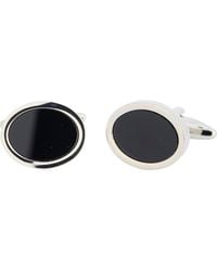 James Michael - Onyx Oval Cuff Links - Lyst