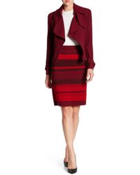 red pencil skirt 9mm