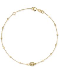 Ember Fine Jewelry 14k Yellow Gold Rosary Bracelet At Nordstrom Rack - White