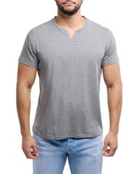 Xray Jeans - Split Neck T-Shirt - Lyst