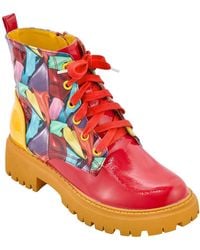 Ninety Union - Freeway Lug Sole Combat Boot - Lyst