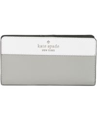 Kate Spade - Large Slim Bifold Wallet - Lyst