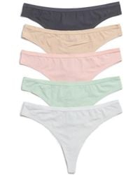 Honeydew Intimates - Chrissy Assorted 5-Pack Thongs - Lyst