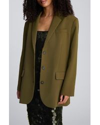 Kenneth Cole - Three-Button Boyfriend Blazer - Lyst