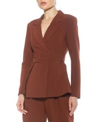 Alexia Admor - Janna Longline Blazer - Lyst