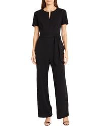 DONNA MORGAN FOR MAGGY - Flare Leg Jumpsuit - Lyst