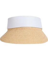 Bruno Magli - Straw Visor - Lyst