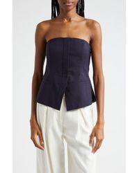 A.L.C. - Renee Strapless Top - Lyst