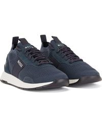 BOSS - Titanium Sneaker - Lyst