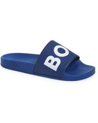 BOSS - Sean Slide Sandal - Lyst