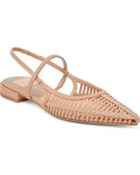 Dolce Vita - Phinly Pointed Toe Slingback Flat - Lyst