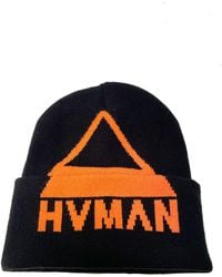 HVMAN - Triangle Logo Knit Beanie - Lyst
