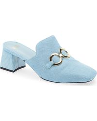 Frances Valentine - Natty Genuine Calf Hair Heeled Mule - Lyst