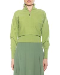 Alexia Admor - Niko Quarter Zip Sweater - Lyst
