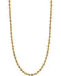 Bony Levy - 14k Gold Rope Chain Necklace - Lyst