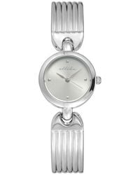 Ettika - Ribbed Quartz Bracelet Watch, 24Mm X 33.5Mm - Lyst