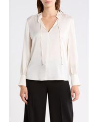 BOSS - Barabi Silk Stretch Top - Lyst