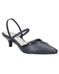Easy Street - Slingback Kitten Heel Pumps - Lyst