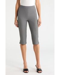 Astr - Brecklynn Gingham Capri Pants - Lyst
