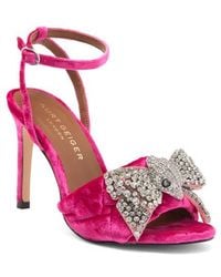 Kurt Geiger - Kensington Bow Ankle Strap Sandal - Lyst