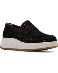 Clarks - Loriini Edge Platform Wedge Loafer - Lyst