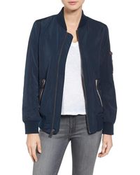 Levi's - Ma-1 Satin Bomber Jacket - Lyst