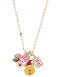BaubleBar - X Disney Winnie The Pooh Holiday Charm Necklace - Lyst