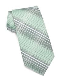 Calvin Klein - Nelson Plaid Tie - Lyst