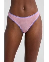 On Gossamer - Hip-G Mesh Thong - Lyst