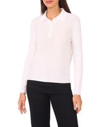 Halogen® - Rib Polo - Lyst