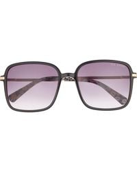 Ted Baker - 57Mm Gradient Square Sunglasses - Lyst